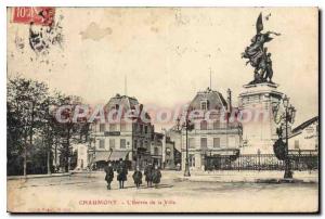 Old Postcard Chaumont The Entrance Of The City