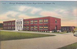 Virginia Culpeper George Washington Carver High School