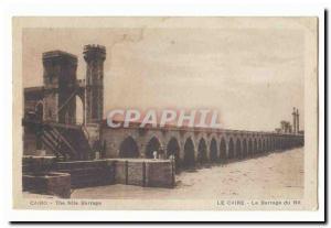 Egypt Postcard Ancient Egypt The Nile dam