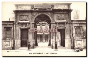 Old Postcard Besancon Prefecture
