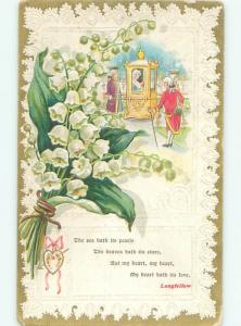 Divided-Back BEAUTIFUL FLOWERS SCENE Great Postcard AA3691