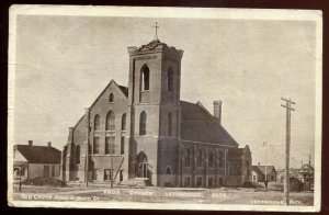 h2387 - LETHBRIDGE Alberta Postcard 1911 Knox Church