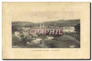 Old Postcard Louvesc Ardeche general view