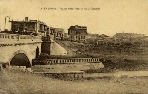 PC CPA SYRIA, ALEP, VUE DU GRAND PONT, (b23368)