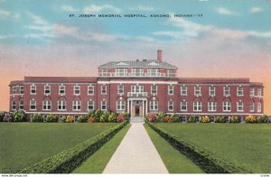KOKOMO, Indiana, 1930-40s;  St. Joseph Memorial Hospital