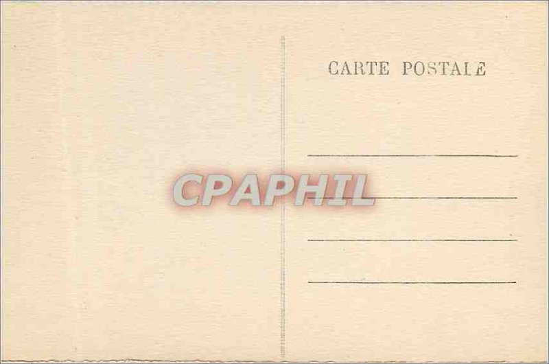 Old Post Grotte du Grand Roc card Laugerie Lower Les Eyzies Dordogne La Falai...