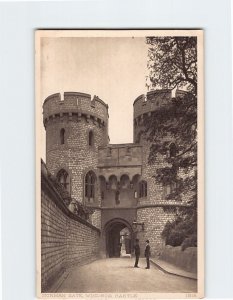 Postcard Norman Gate Windsor Castle Windsor England