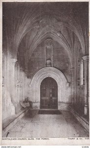 COTSWOLD, Gloucestershire, England, PU-1913; Northleach Church, The Porch