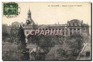 Postcard Old Dungeon and Garden Toulouse Capitol