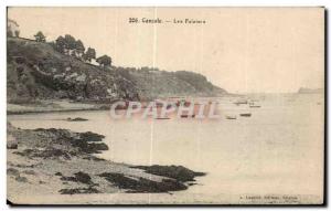 Old Postcard Cancale Cliffs