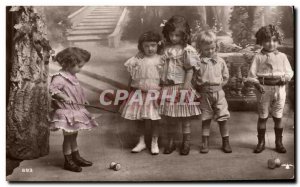 Old Postcard Diabolo Child