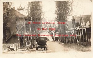 CA, Dutch Flat, California, RPPC, Main Street, Business Section, Photo