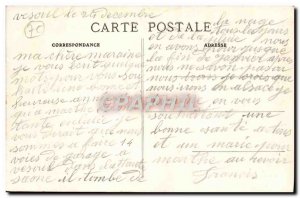 Old Postcard Vesoul Place de la Republique L & # 39Eglise La Motte