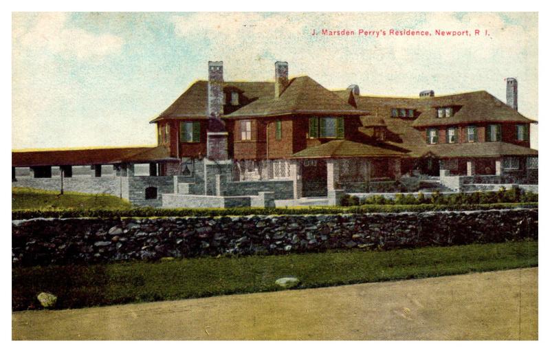 Rhode Island Newport , J.Marsden Perry Mansion 