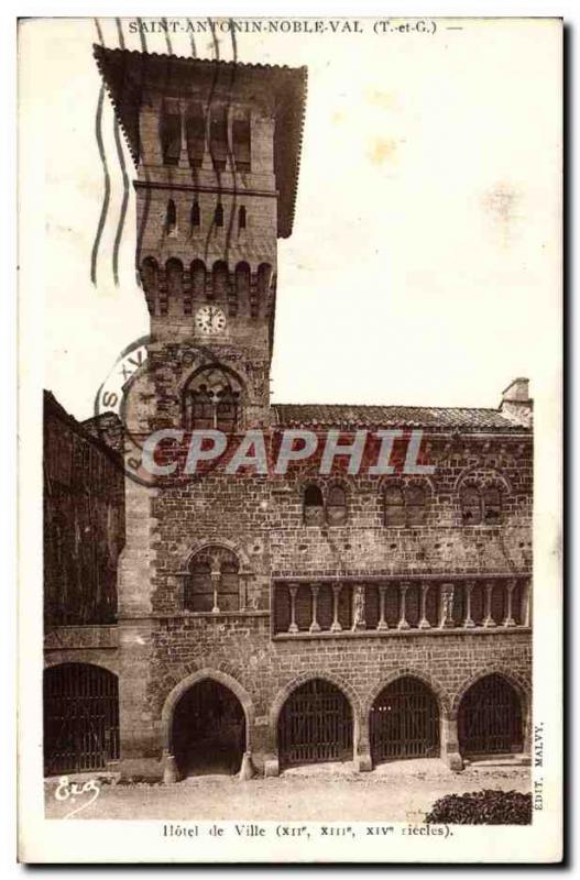 Postcard Old Saint Antonin Noble Val de Ville