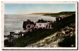 Modern Postcard Villers Sur Mer Vue Prize The Cliffs