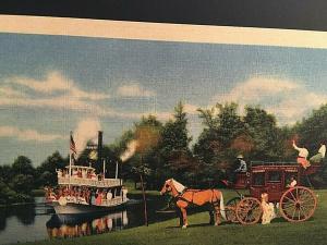 Postcard Suwanee, Greenfield Village, in Dearborn, MI    U2