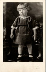 RPPC Salem OR Sweet Girl Arline Jensen Hertel Alliance Neb Postcard V10