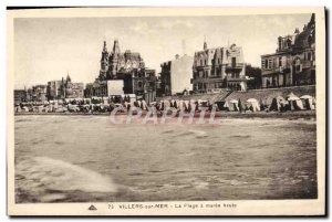 Old Postcard Villers Sur Mer has Flage Maree Haute