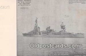 Chester, US CA27, Non Postcard Backing Northampton Class, Aug 6, 1942 Unused ...