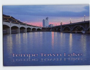 Postcard Tempe Town Lake, Tempe, Arizona