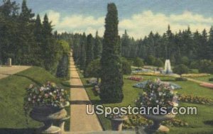 Sunken Gardens, Manito Park - Spokane, Wisconsin