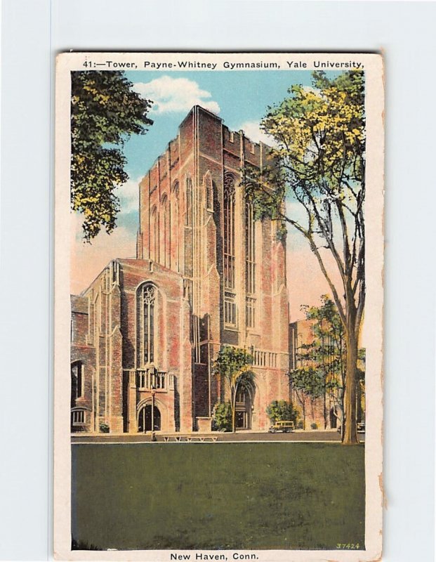 Postcard Tower, Payne-Whitney Gymnasium, Yale University, New Haven, Connecticut