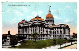 Indiana Indianapolis  State Capitol