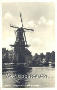 Molen de Adriaan aan Het Spaarne Haarlem Netherlands Unused 