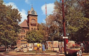 Monroe County Courthouse, Outdoor Art Show Stroudsburg, Pennsylvania PA  