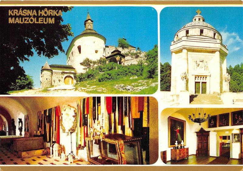 B27733 Krasna Horka hrad Mauzoleum   slovakia