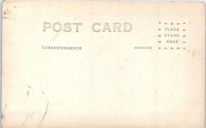 1900s View at Pasquaney Inn Newfound Lake NH RPPC Real Photo Postcard