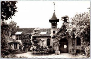 Barbizon La Chapelle De Barbizon Et L'Atelier Rousseau Real Photo RPPC Postcard