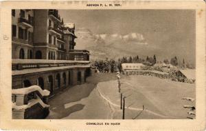 CPA COMBLOUX en hiver (337523)