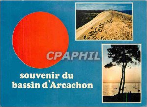 Modern Postcard Souvenir of Arcachon Bay