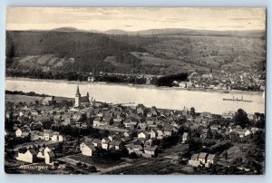 Rhineland-Palatinate Germany Postcard Hönningen General View 1932 Posted