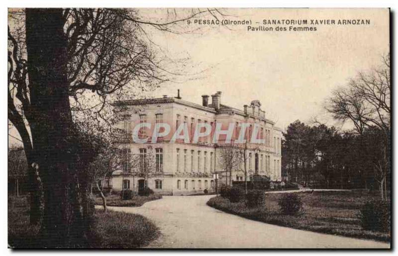 'Pessac Old Postcard Sanatorium Xavier Arnozan Women''s Pavilion'