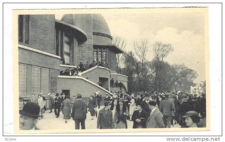 Palais de la Catholique, Sur les terrasses, Exposition Bruxelles (Brussels) B...