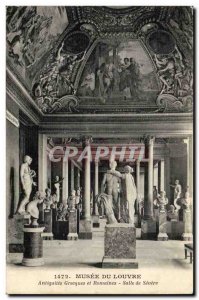 Paris - 1 - Louvre Museum - Antiques Greek and Roman - Living Severe Old Post...