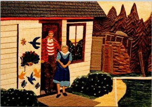 Canada Nova Scotia Digby Maude's Place Woodcariving By Stephen Outhouse