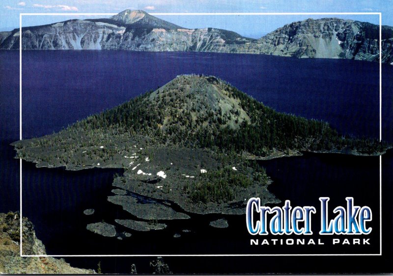 Oregon Crater Lake National Park Wizard Island