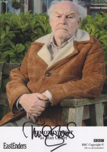 Timothy West as Stan Carter Eastenders Hand Signed Cast Card Photo