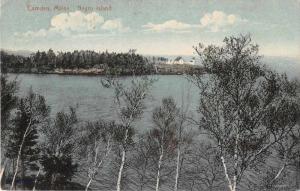 Camden Maine Negro Island Antique Postcard J53296