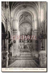 Sainte Anne d Auray - The Basilica Organ - Old Postcard