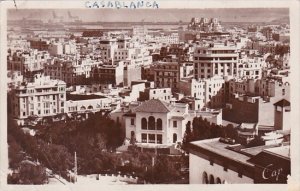 Morocco Casablanca Panorma de la Ville vue prise des Services Municipaux