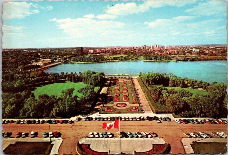 Canada Saskatchewan Regina View From Legislative Building