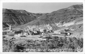 California Death Valley 1940s Scotty's Castle Frasher RPPC Photo Postcard 22-826