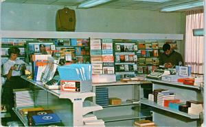 JAMESTOWN, NY New York  Jamestown Community  COLLEGE BOOKSTORE c1960s   Postcard