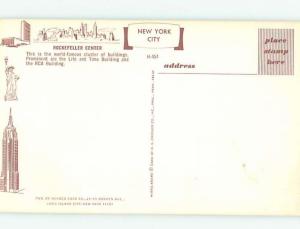 Unused Pre-1980 ROCKEFELLER CENTER New York City NY H9752