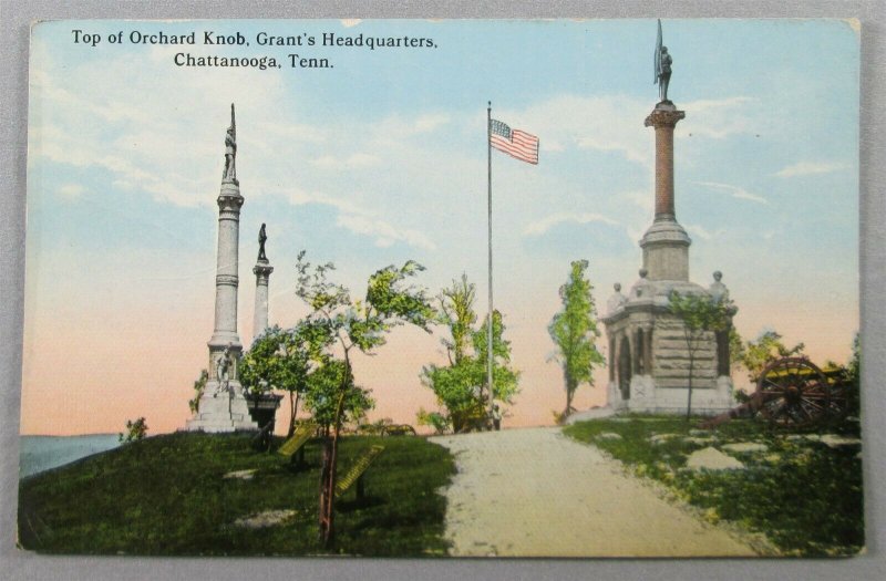 Top Of Orchard Knob, Grant's Headquarters, Chattanooga TN Postcard (#7202)